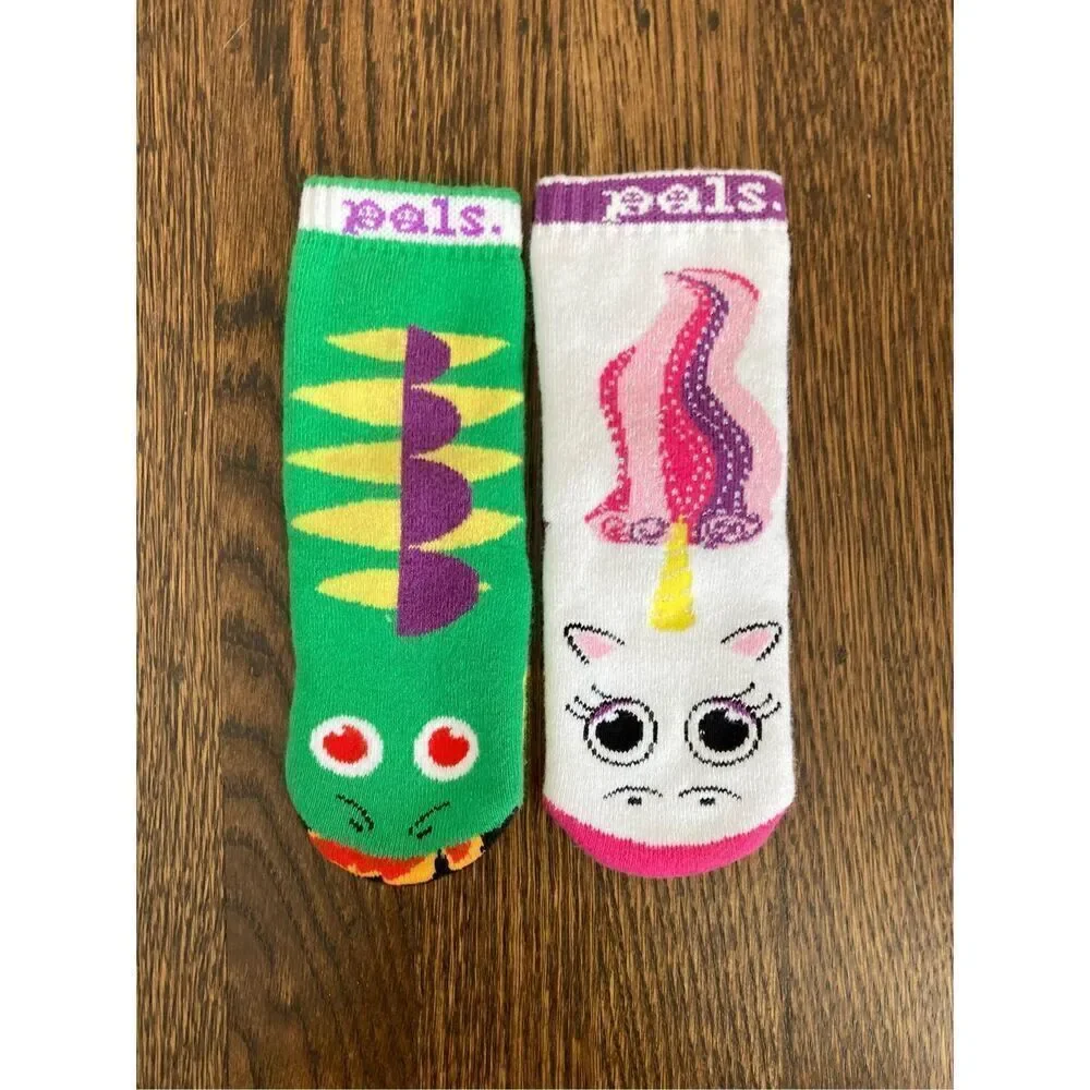Pals Toddler Dragon & Unicorn Collectible Mismatched Socks BUY 2 GET 1 FREE